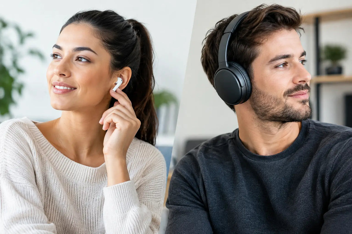 Earbuds vs Headphones Comfort: Which Fits You?
