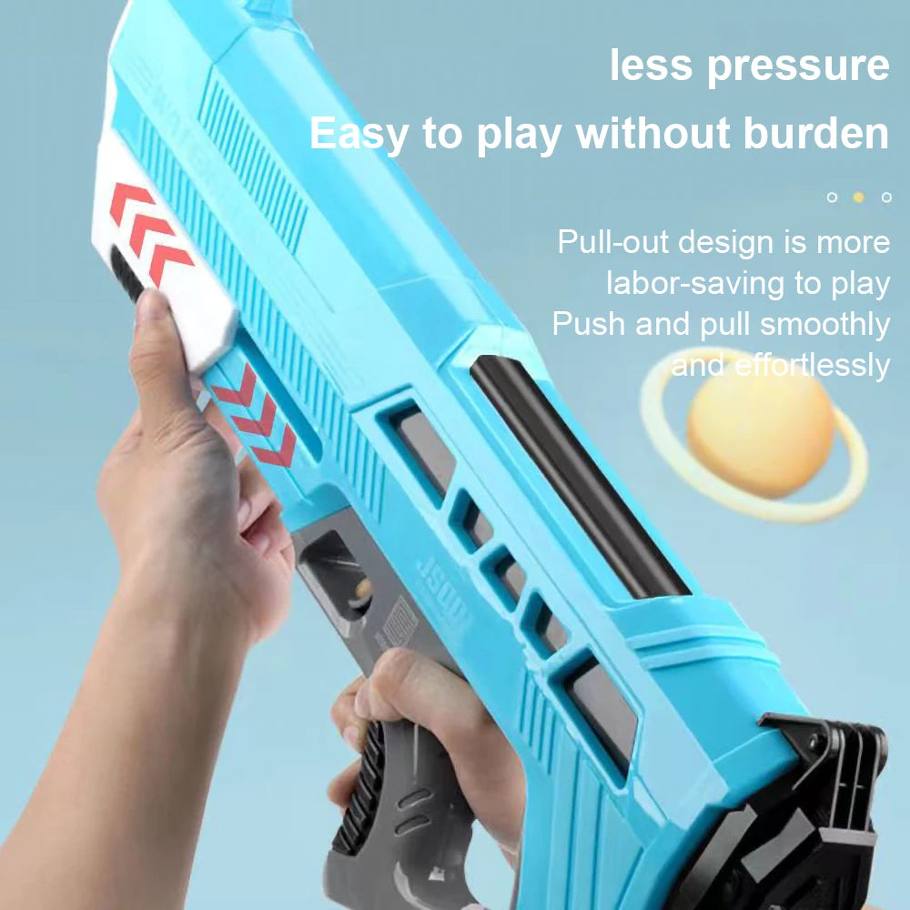 Pistolet à eau électrique d'extérieur, jouets d'extérieur, haute pression, grande capacité, plage d'été, jeu de piscine, jouets interactifs pour enfants